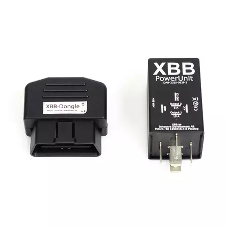 XBB Dongle med PowerUnit komplett kit - Reläsats & Kabelsats - 8020103700 - 7