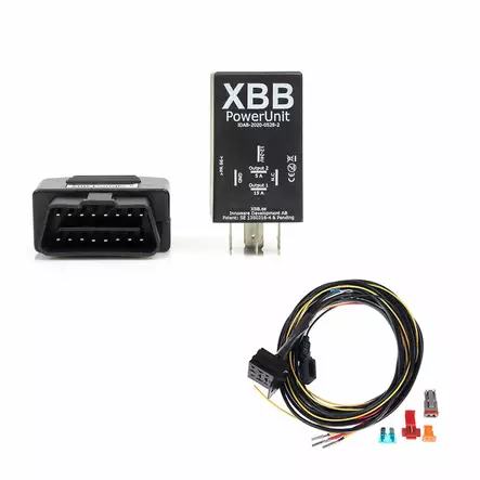 XBB Dongle & PowerUnit komplett kit med kabelsats - Reläsats & Kabelsats - 8020105532 - 1