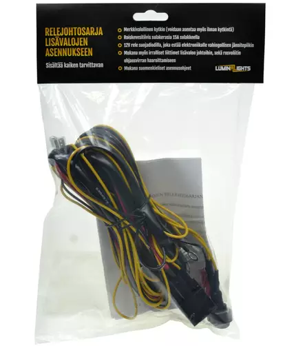 Reläkabelsats för 1st ljus med DT-4 kontakt - Reläsats & Kabelsats - 8020104727 - 2